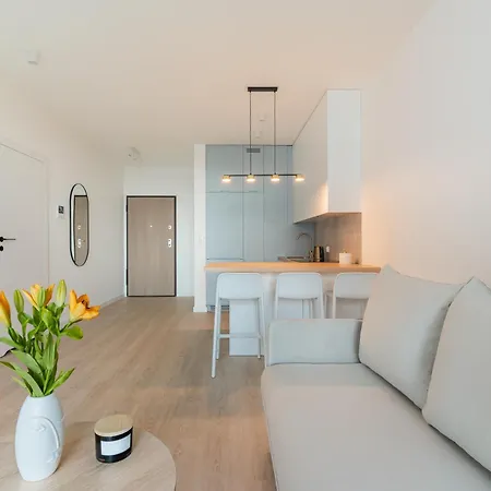 5 Min Do Skweru! Baltic Sands Premium - Free Parking شقة *