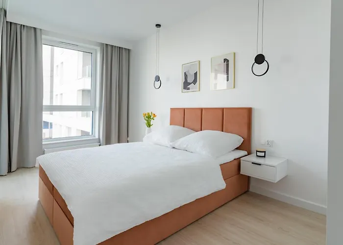 5 Min Do Skweru! Baltic Sands Premium - Free Parking アパート グディニャ